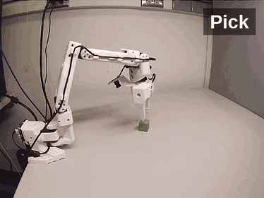 Real SO-101 arm performing Pick, Place, Stack, Cup and Sort tasks in sequence